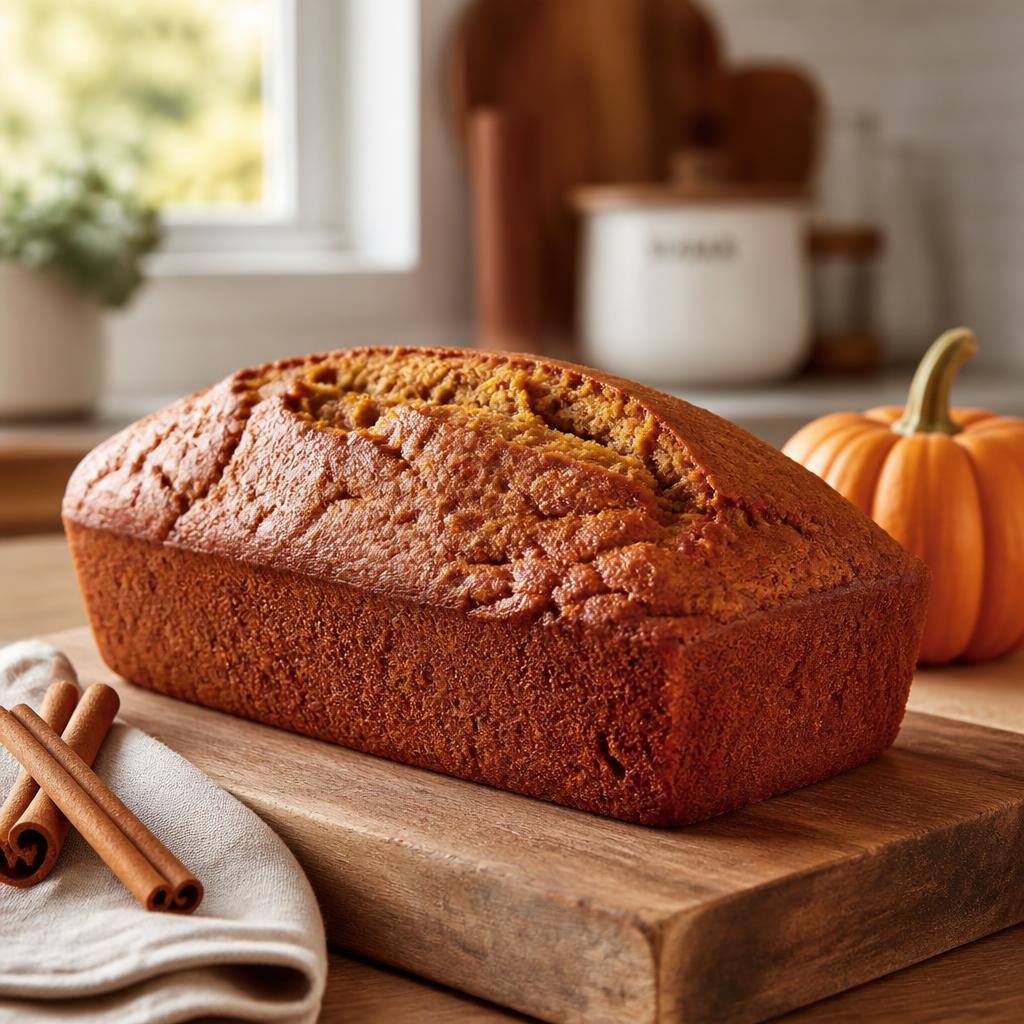 A healthy and delicious pumpkin bread recipe for Thanksgiving…
